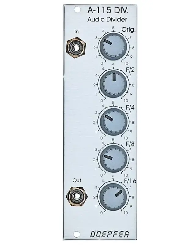 Doepfer A-115 DIV オーディオディバイダー Doepfer A-115 DIV オーディオディバイダー Doepfer A-115 Audio