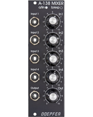 Doepfer A-138nV Narrow Mixer (Slim Line Series) Vintage