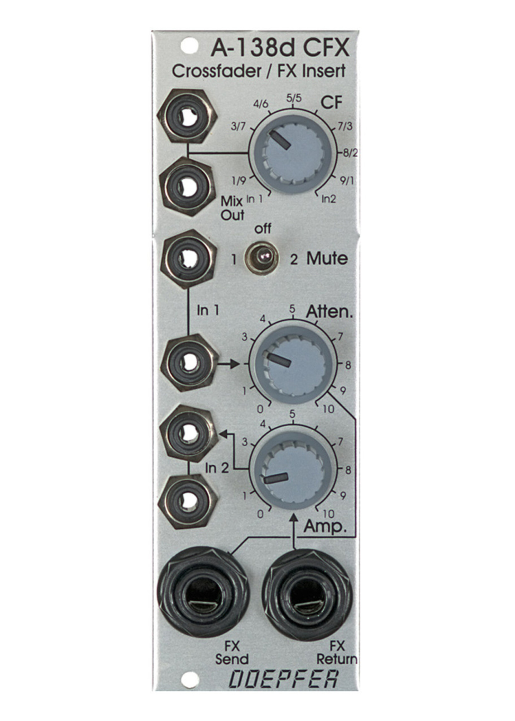 Doepfer A-138d Crossfader/FX insert