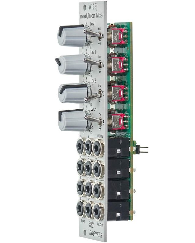 Doepfer  A-138j Inverting/Interrupting Mixer (Janus Mixer)
