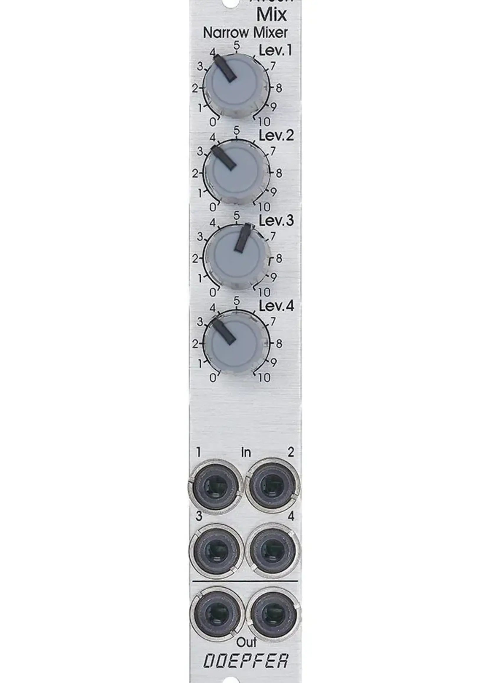 Doepfer A-138n Narrow Mixer (Slim Line Series)