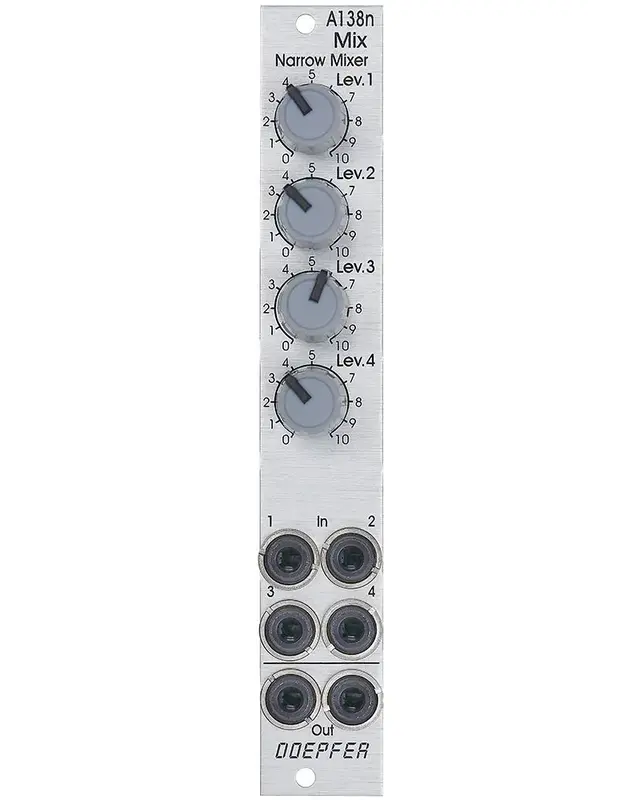鍵盤楽器 Doepfer A-138n Narrow Mixer Doepfer A-138n Narrow