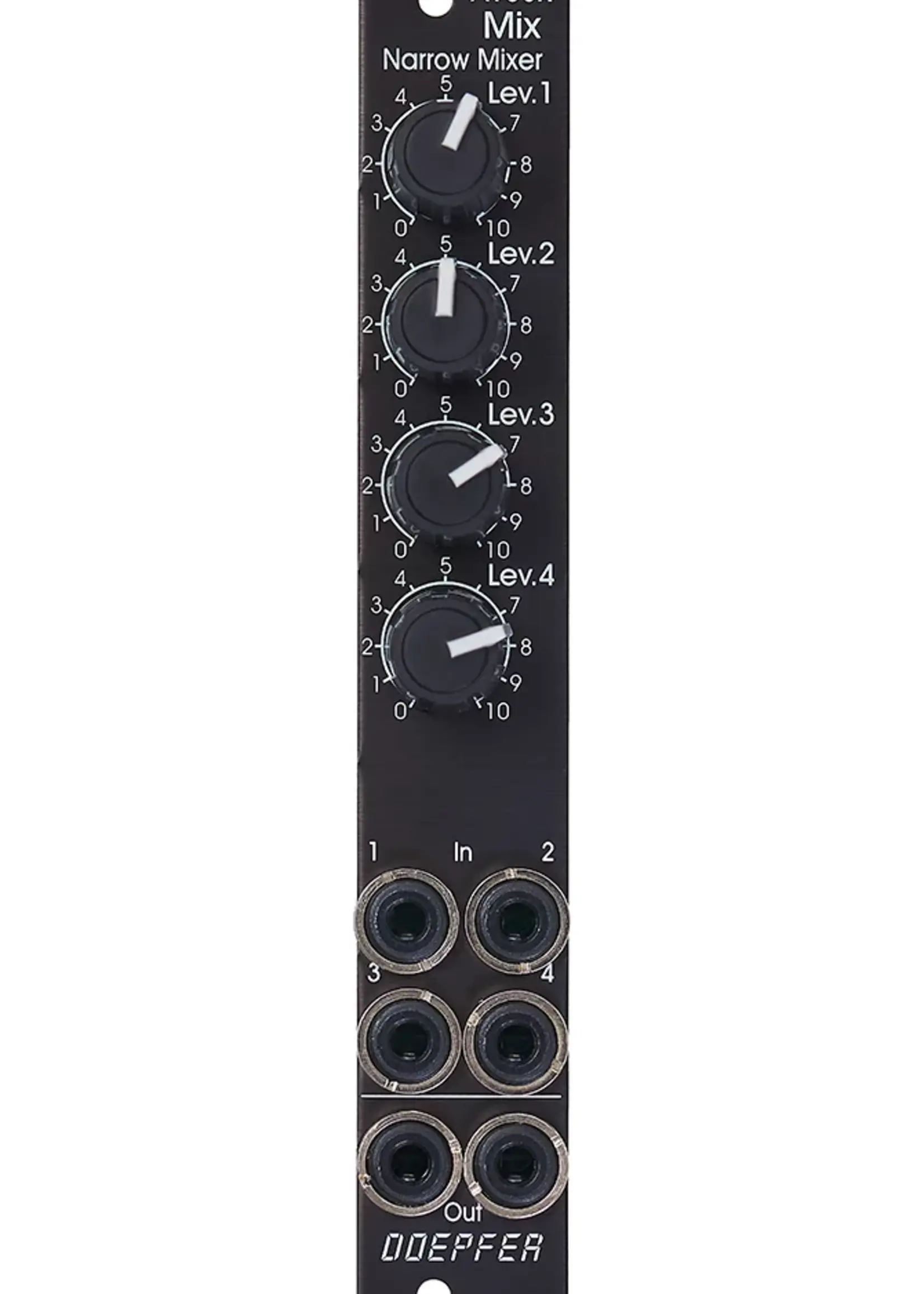 Doepfer  A-138nV Narrow Mixer (Slim Line Series) Vintage Edition