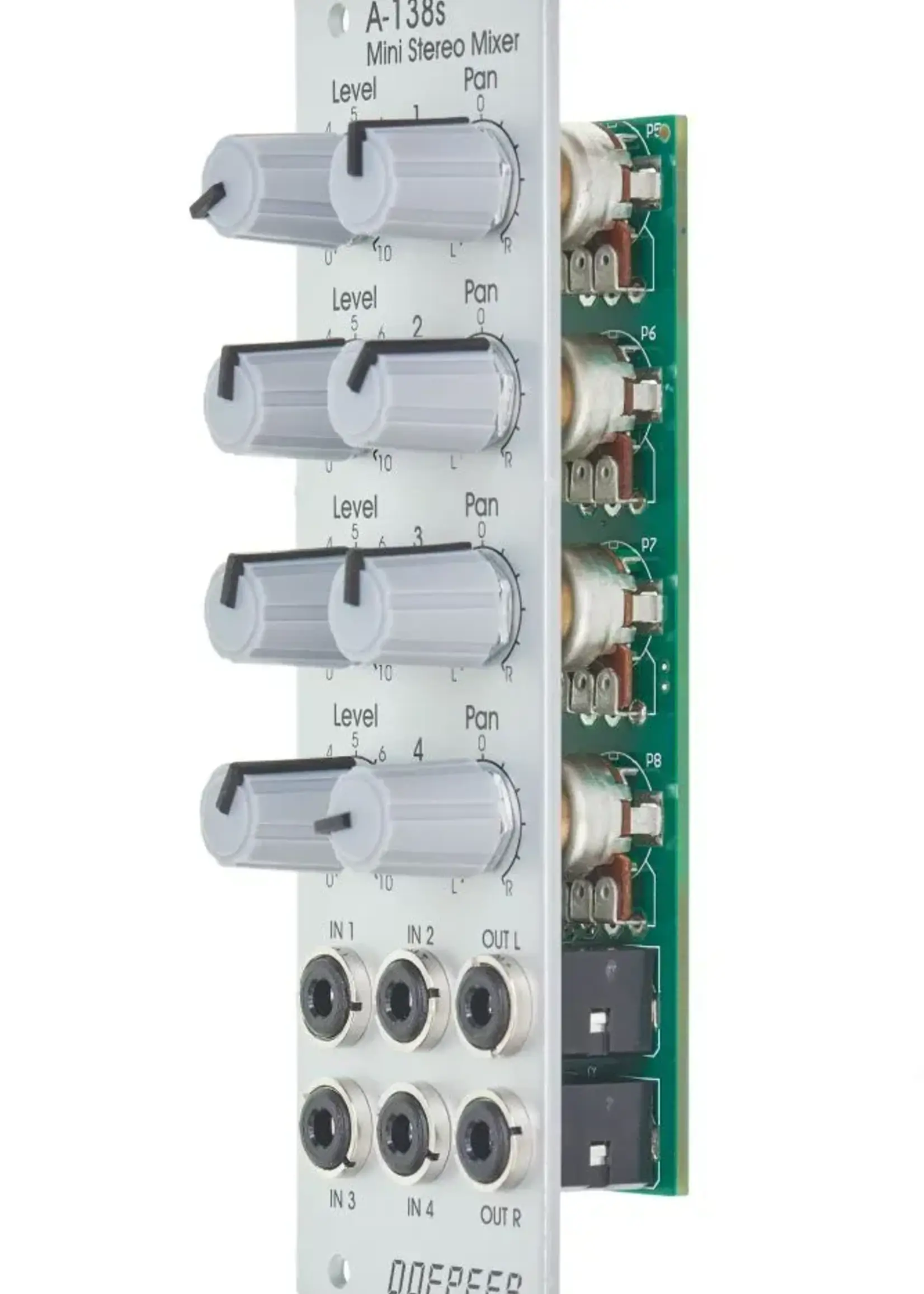 Doepfer A-138s Mini Stereo Mixer