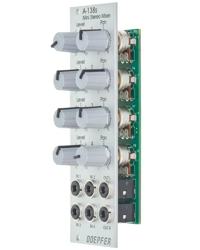 Doepfer A-138s Mini Stereo Mixer
