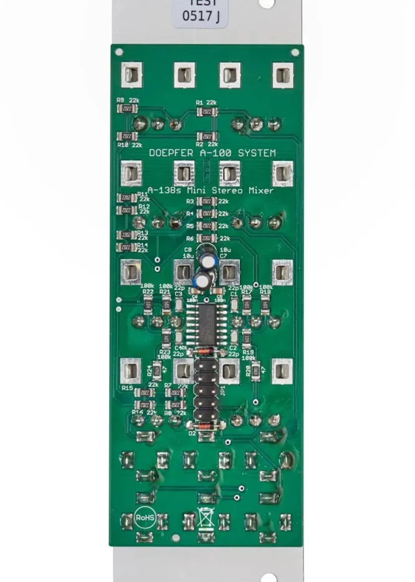 Doepfer A-138s Mini Stereo Mixer