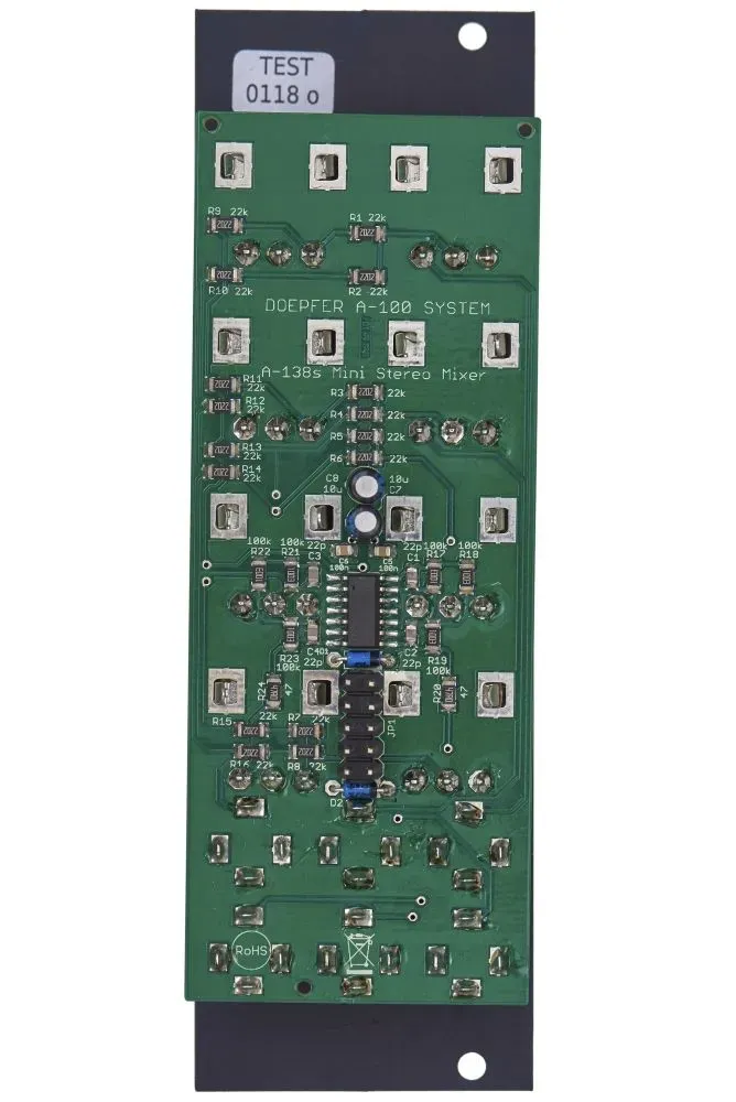 Doepfer  A-138sv Mini Stereo Mixer Vintage Edition