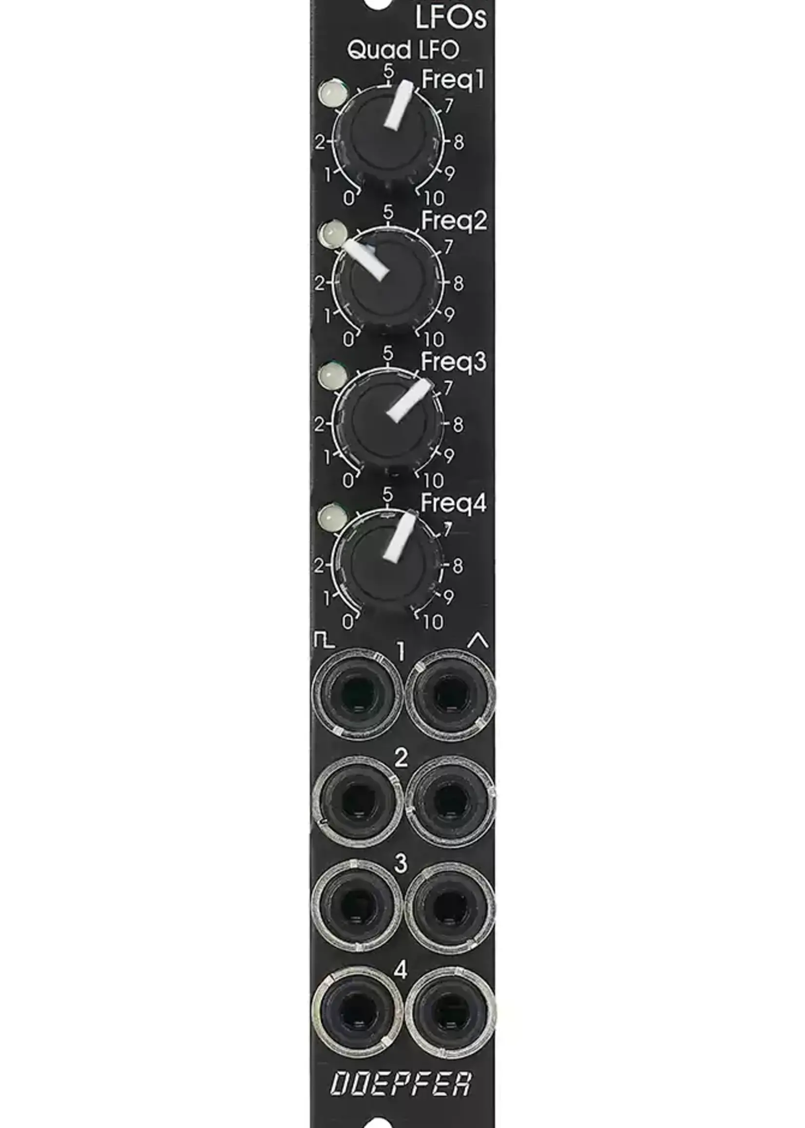 Doepfer A-145-4v Quad LFO (Slim Line Series) Vintage Edition