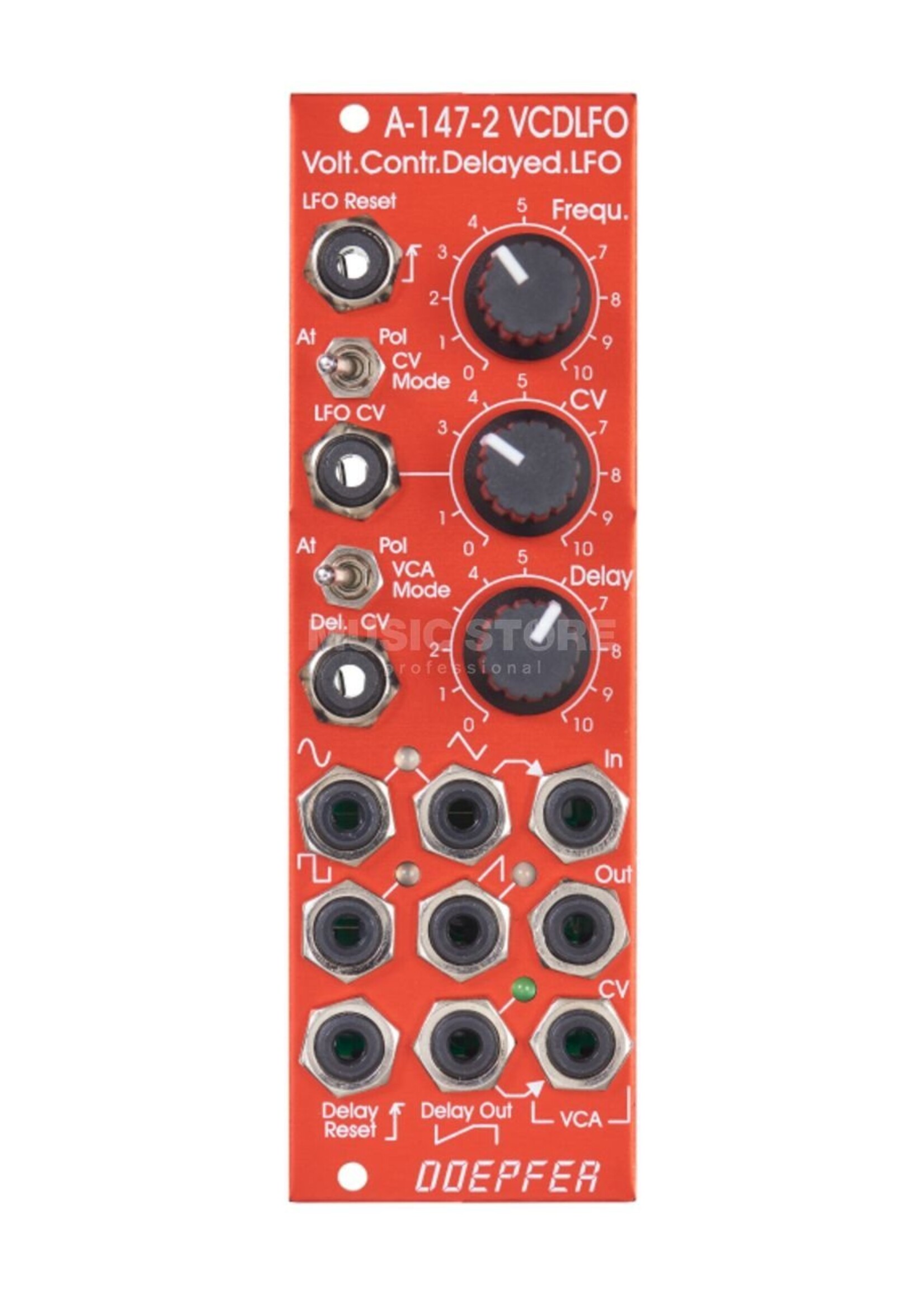 Doepfer  A-147-2V VCDLFO Special Edition red-black