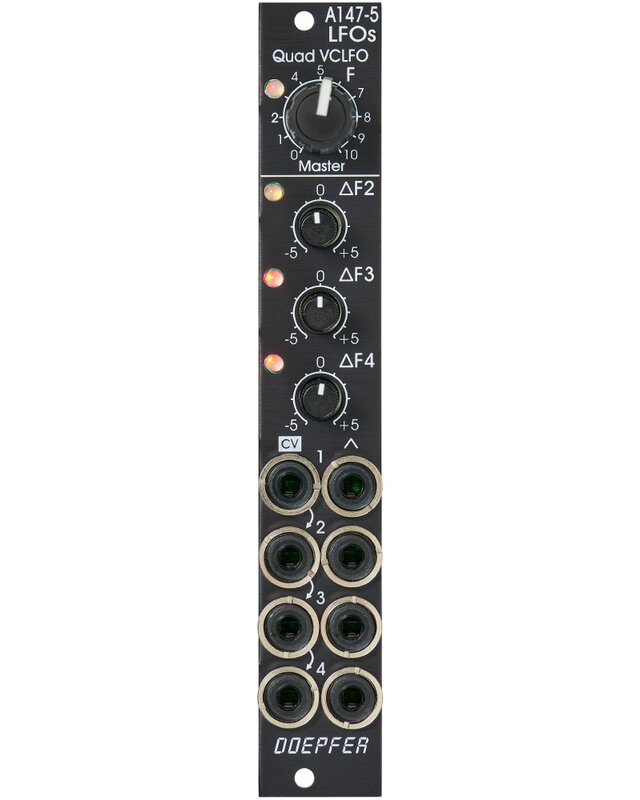 Doepfer A-147-5v Quad VCLFO Vintage Edition
