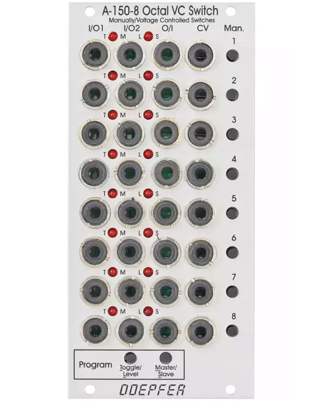 Doepfer A-150-8 8-fach Voltage Controlled Switch