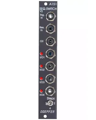 Doepfer A-151v Quad Sequential Switch Vintage Edition