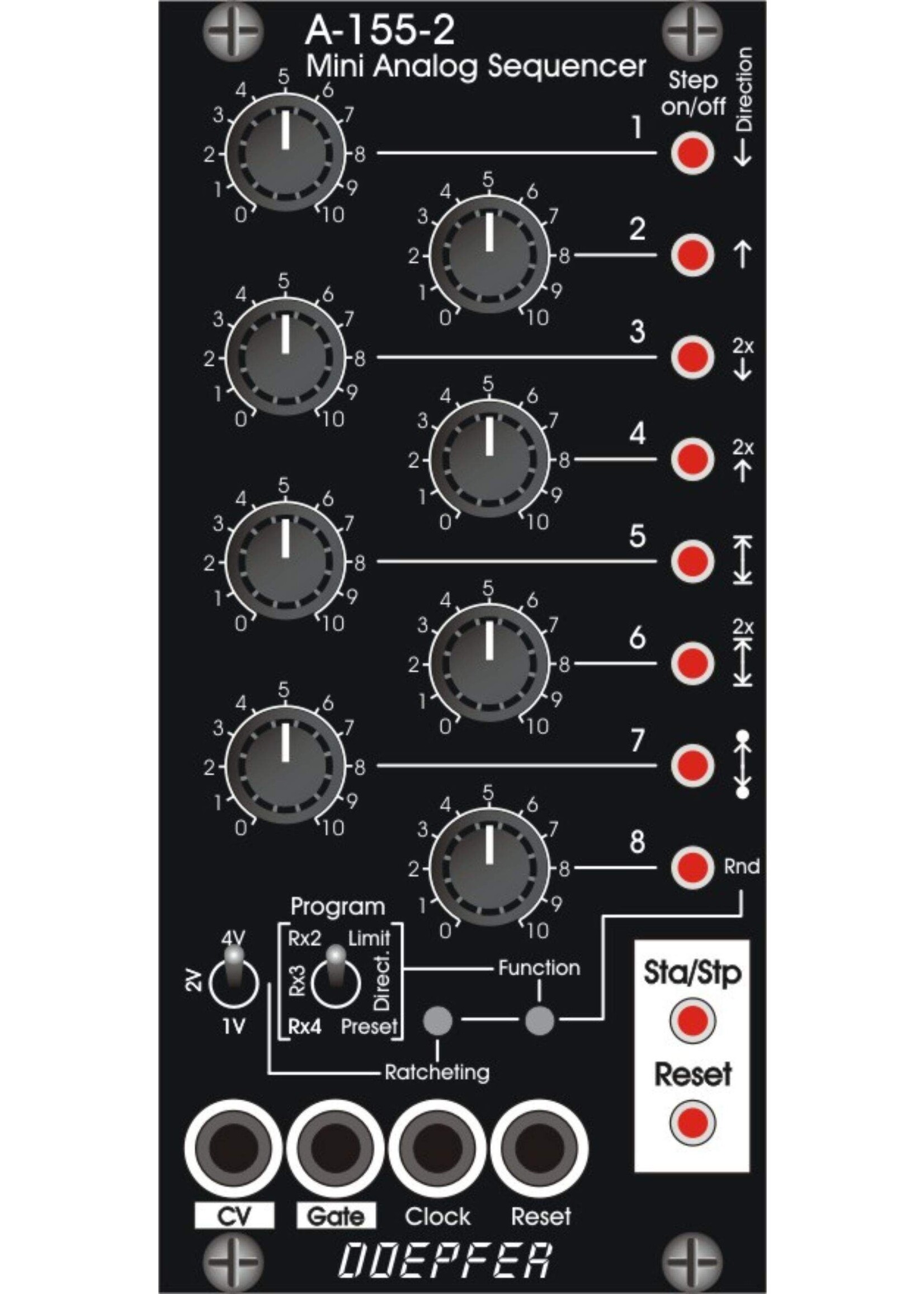 Doepfer A-155-2v Miniature Analog Sequencer Vintage
