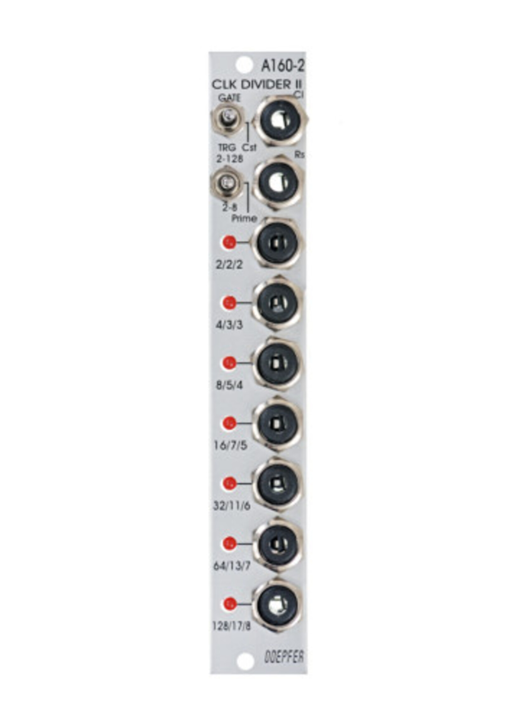 Doepfer A-160 Clock/Trigger Divider