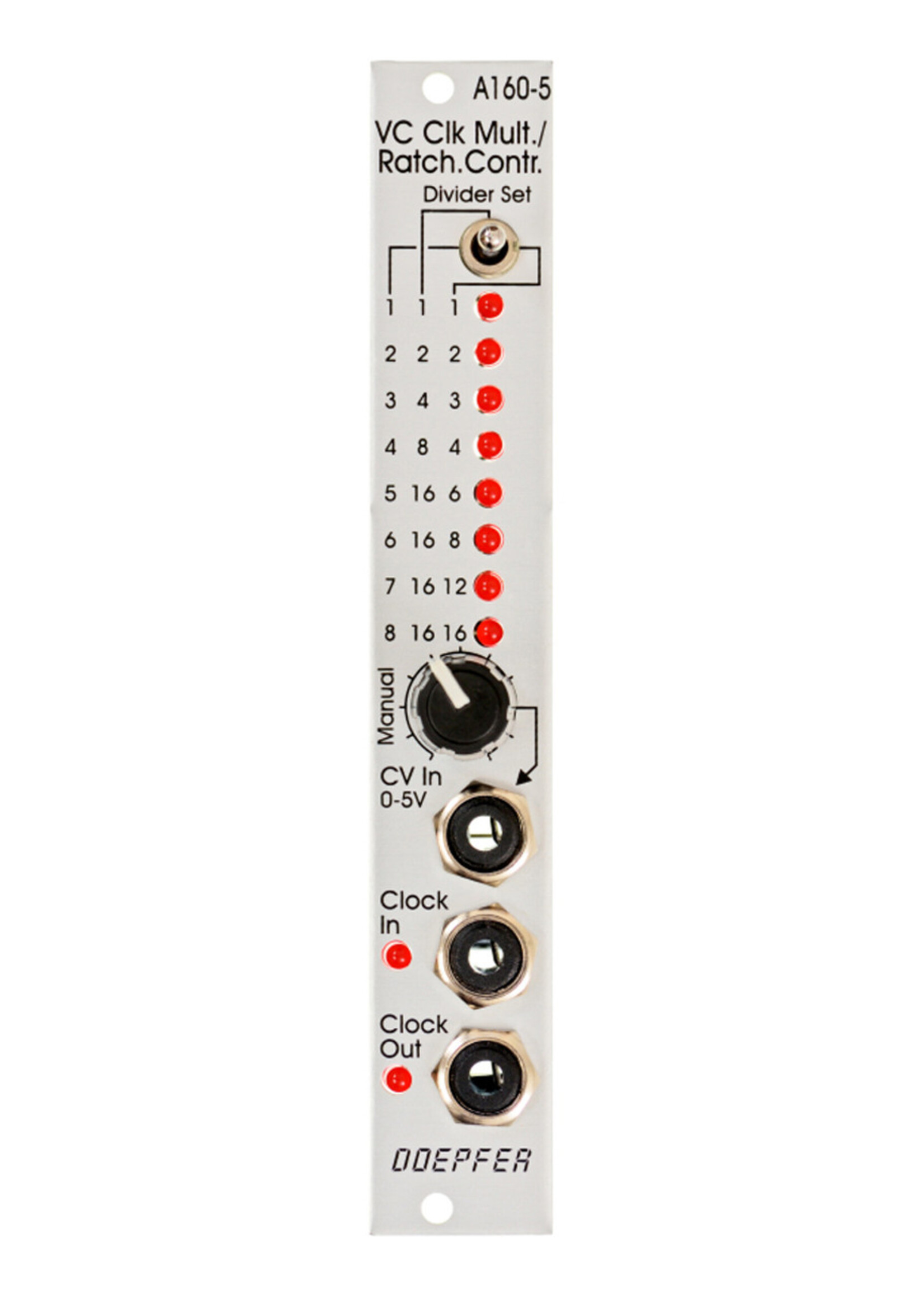 Doepfer  A-160-5 Clock Multiplier/Ratcheting Controller