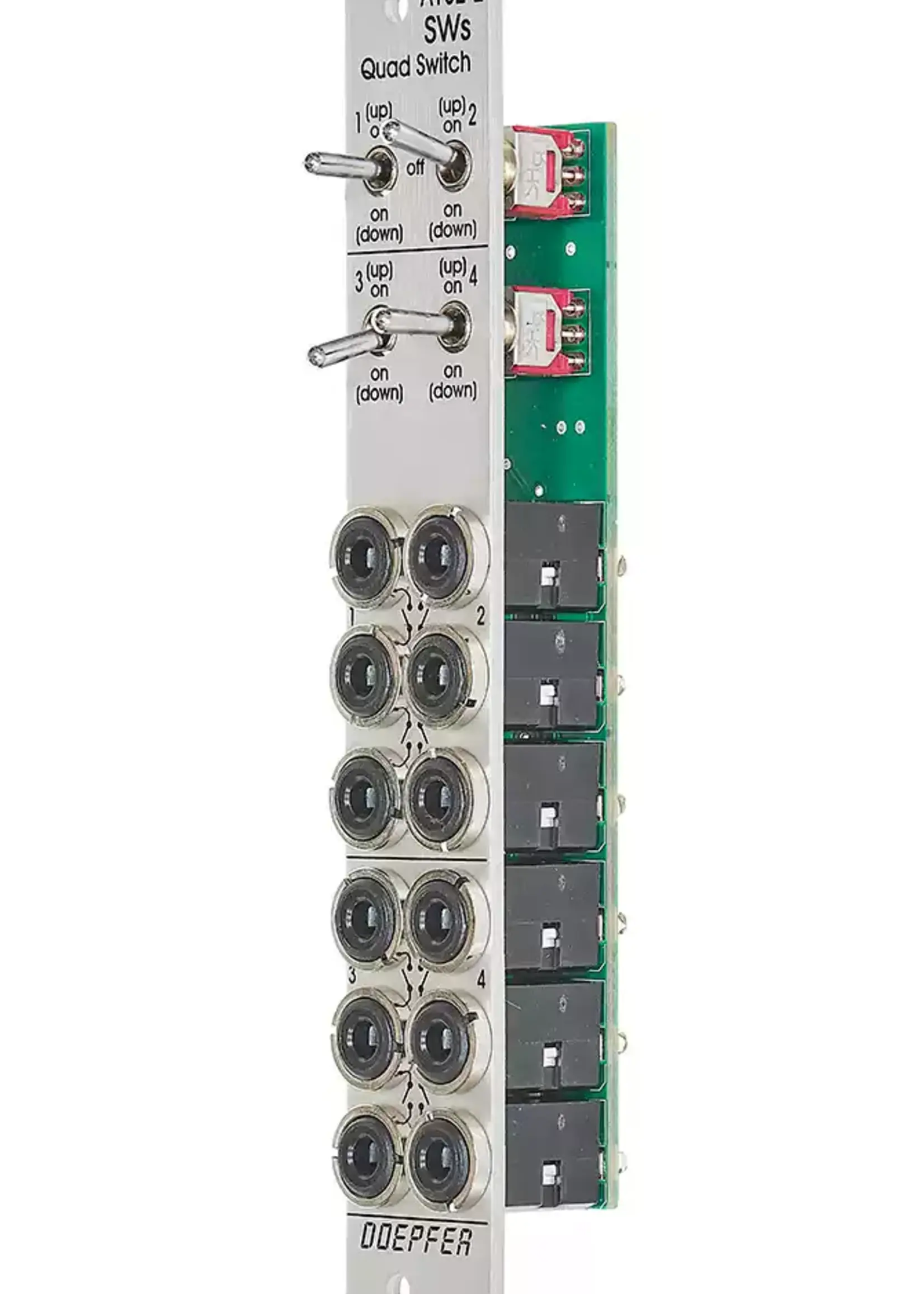 Doepfer A-182-2 Quad Switch Slim Line