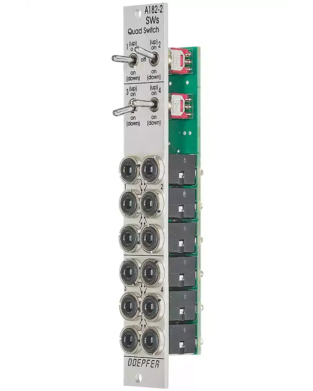 Doepfer A-182-2 Quad Switch Slim Line