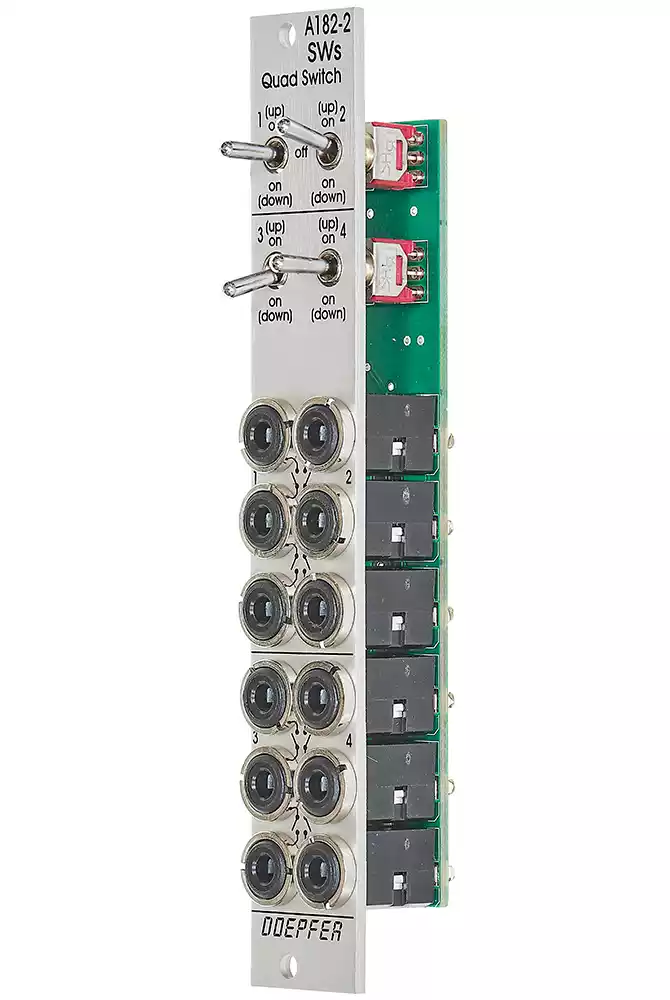Doepfer A-182-2 Quad Switch Slim Line