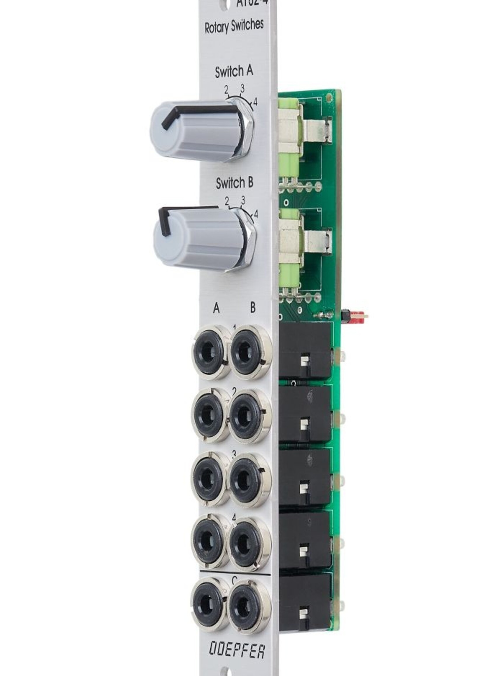 Doepfer A-182-4 Dual 4-1 Rotary Switches