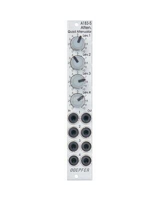 Doepfer A-183-5 Quad Attenuator
