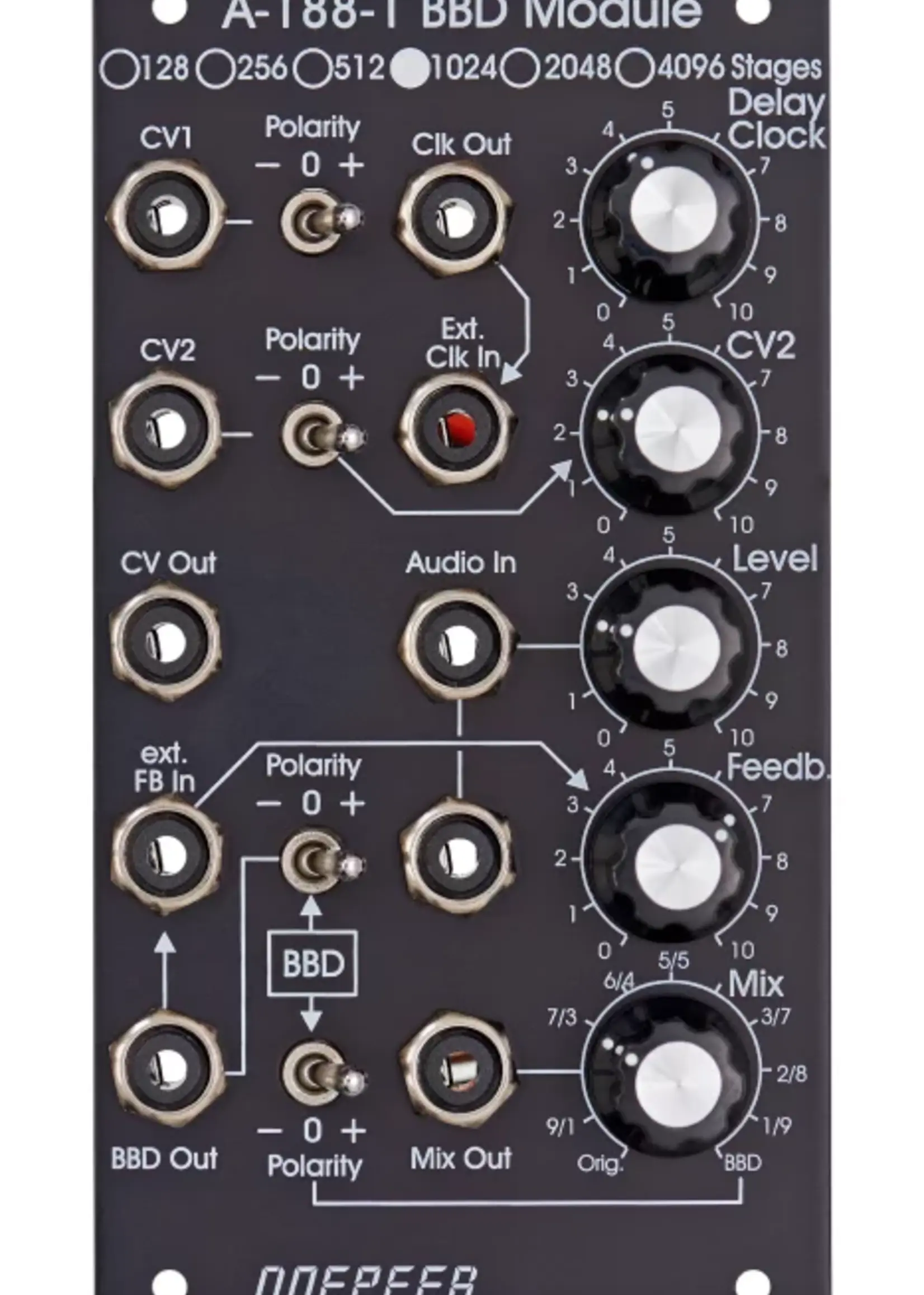 Doepfer A-188-1BV BBD 1024 Stages Vintage Ed.