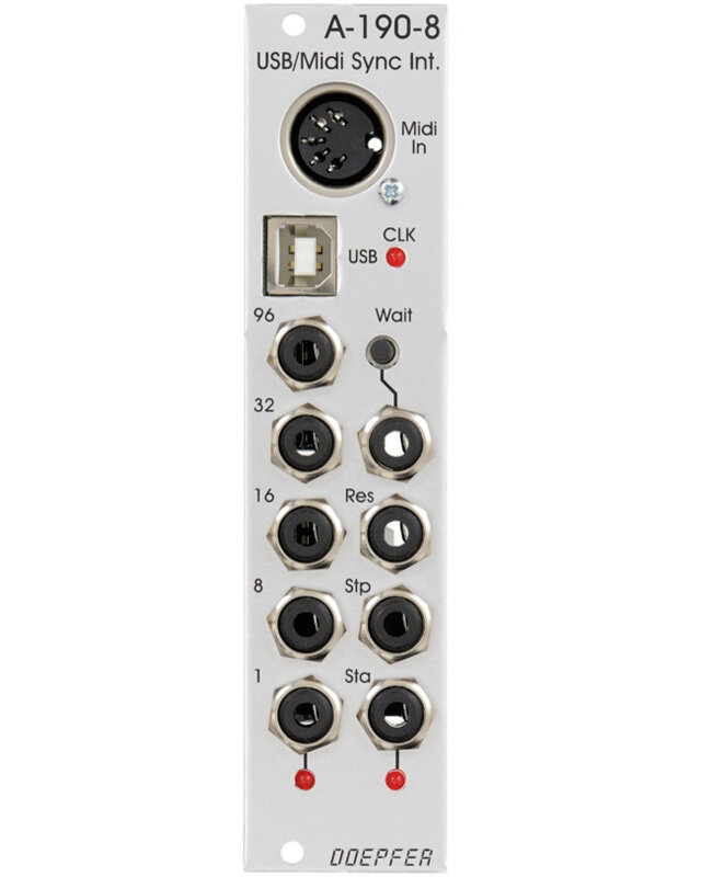 Doepfer A-190-8 MIDI/USB-to-Clock/Start/Stop - Volt Music Store