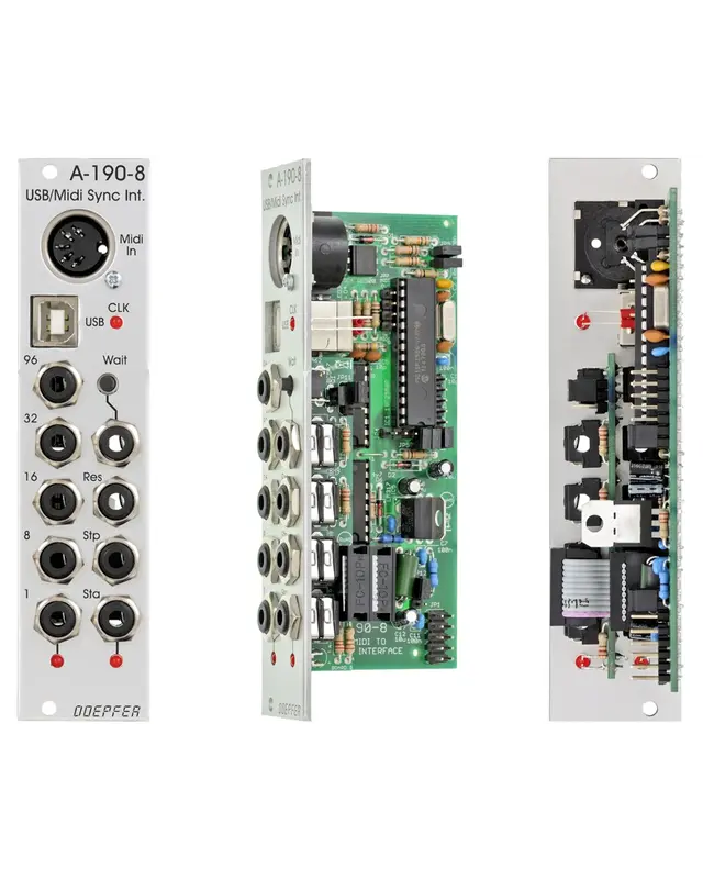 Doepfer A-190-8 MIDI/USB-to-Clock/Start/Stop