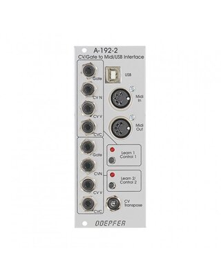 Doepfer A-192-2 Dual CV/Gate to Midi/USB Int.