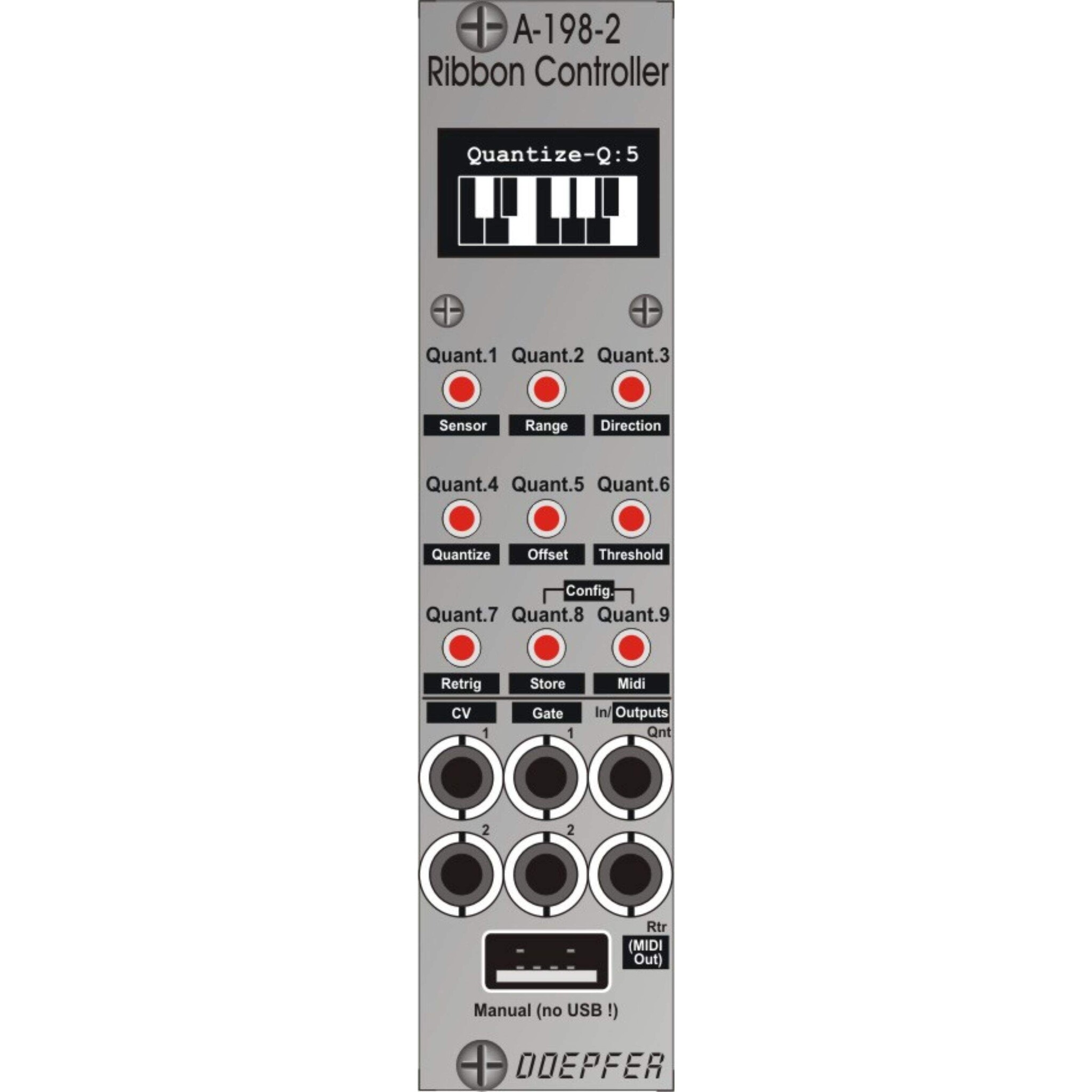 鍵盤楽器 Doepfer 192-2 dual CV/Gate to Midi/USB Doepfer A-192-2 CV/Gate to Midi/USB Interface - Perfect Circuit