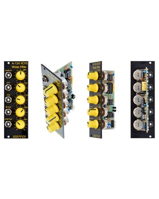 Doepfer A-124 Wasp Filter SE black/yellow