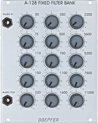 Doepfer A-128 Fixed Filter Bank