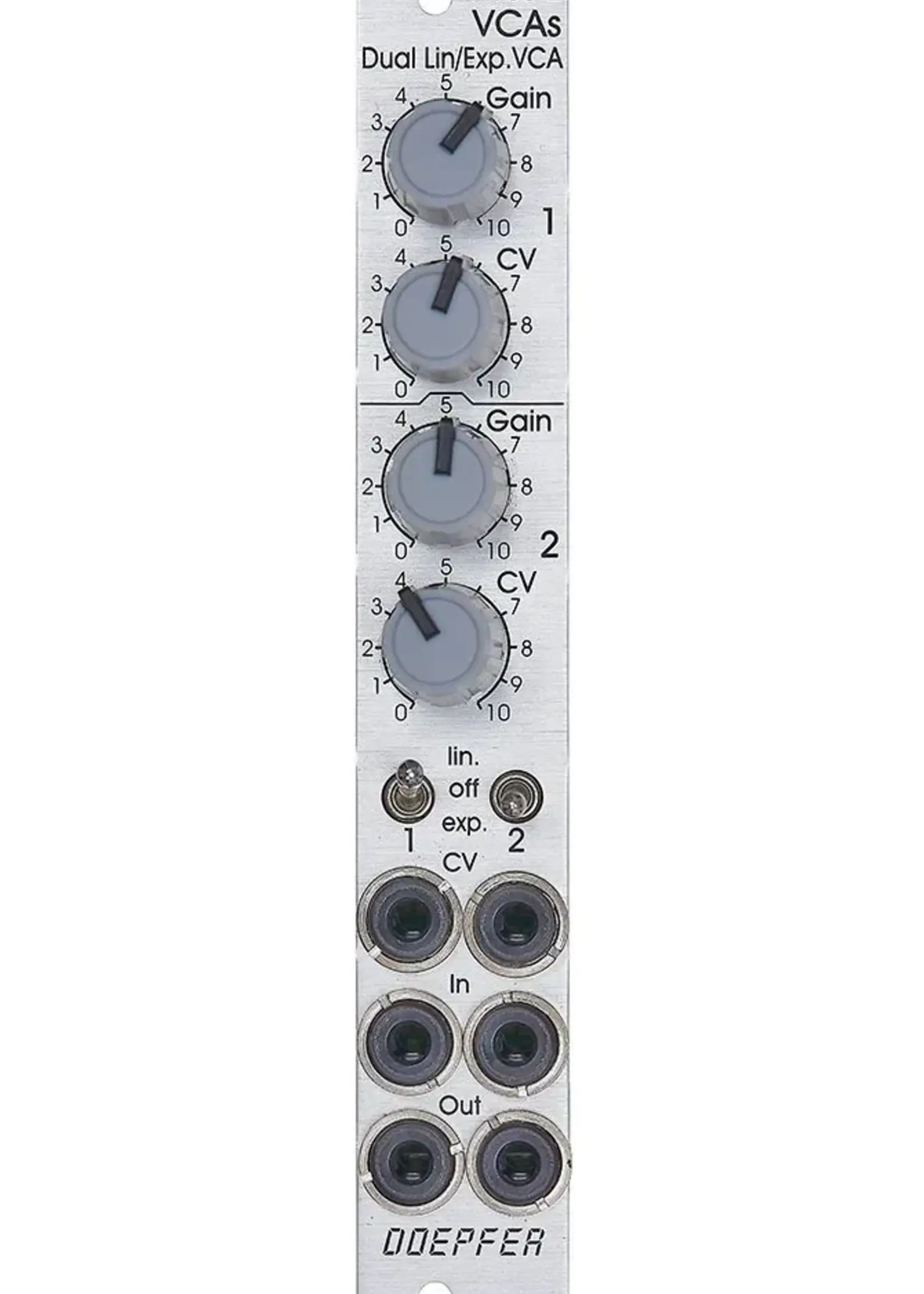 Doepfer A-130-2 Dual lin/log VCA Slim Line