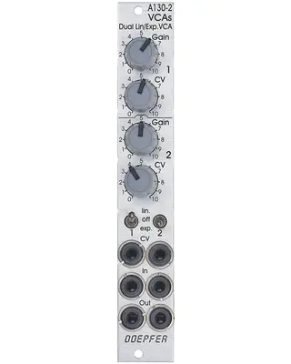 Doepfer A-130-2 Dual lin/log VCA Slim Line