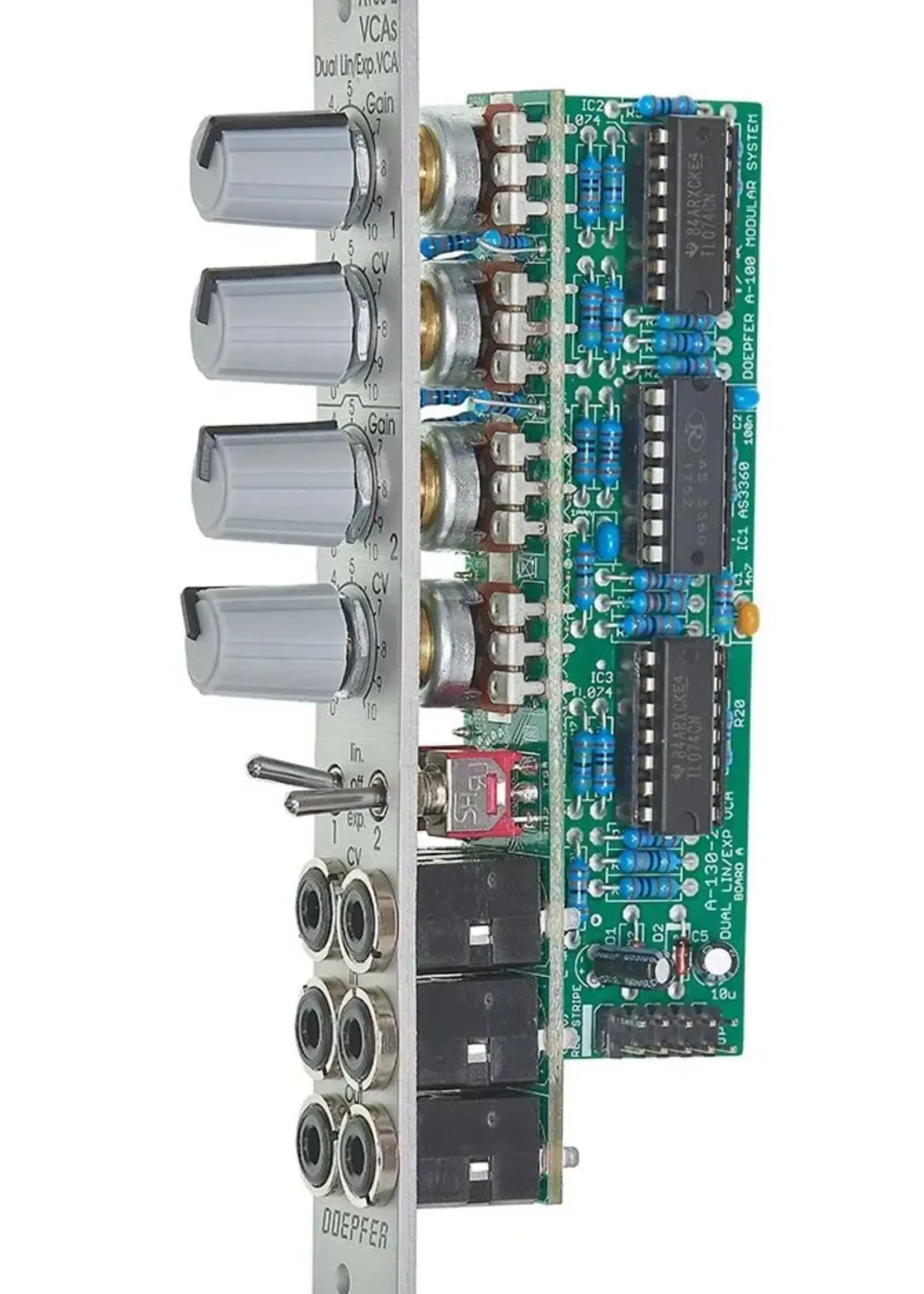 Doepfer A-130-2 Dual lin/log VCA Slim Line