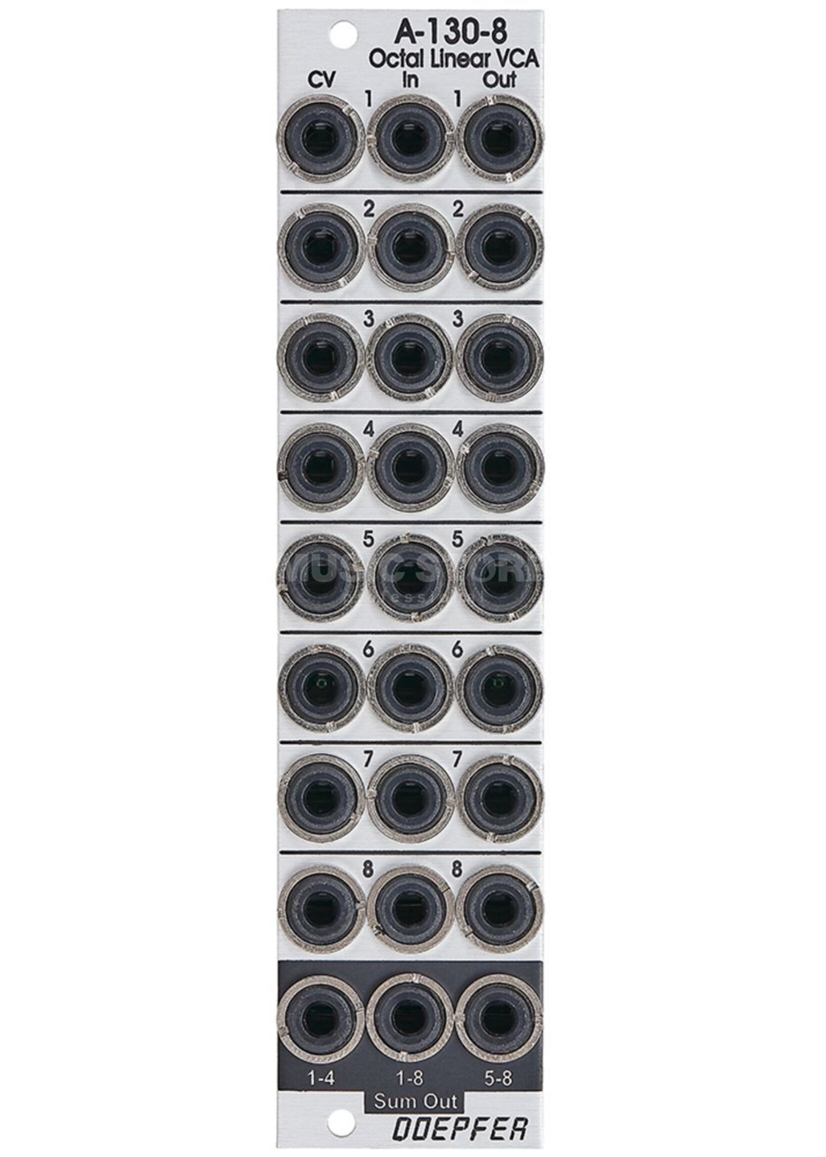 Doepfer A-130-8 Octal Linear VCA