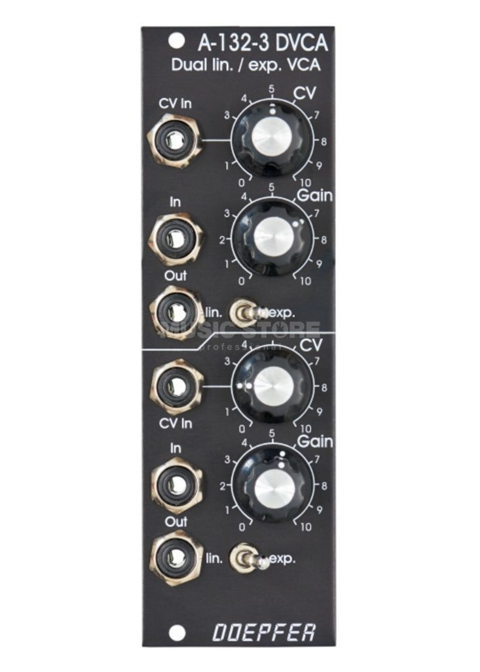 Doepfer A-132-3V Dual lin/expl VCA Vintage Ed.