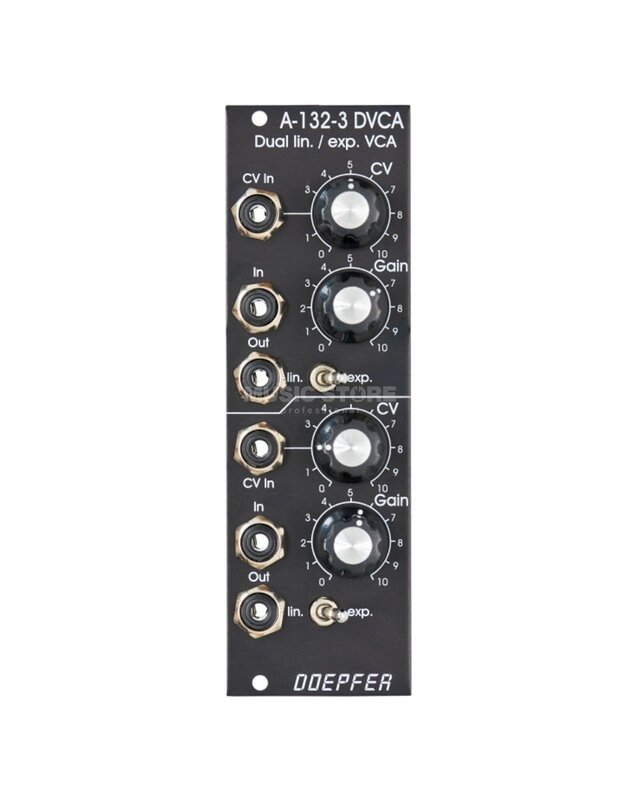 Doepfer  A-132-3V Dual lin/expl VCA Vintage Ed.