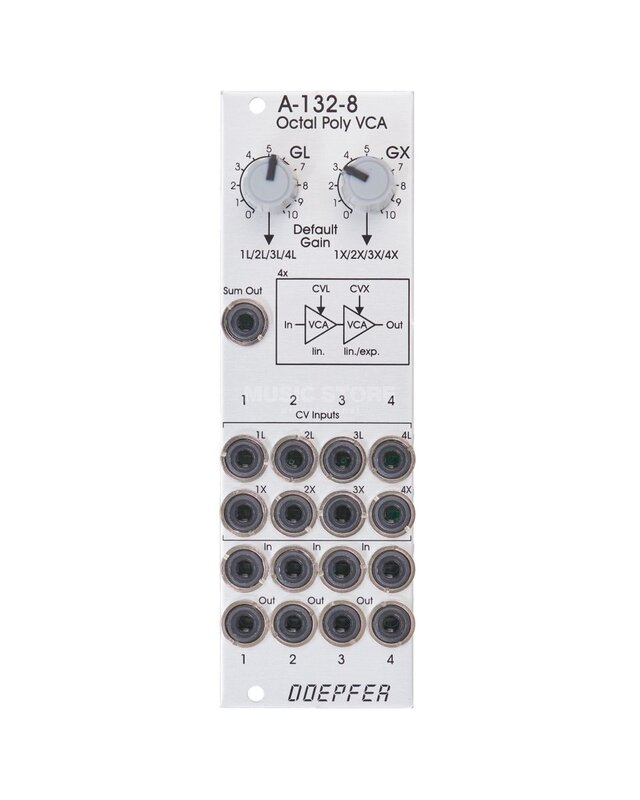 Doepfer A-132-8 Octal VCA