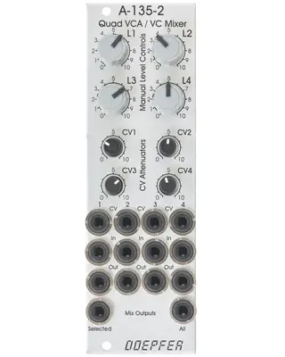 Doepfer A-135-2 Mini Quad VCA/Mixer