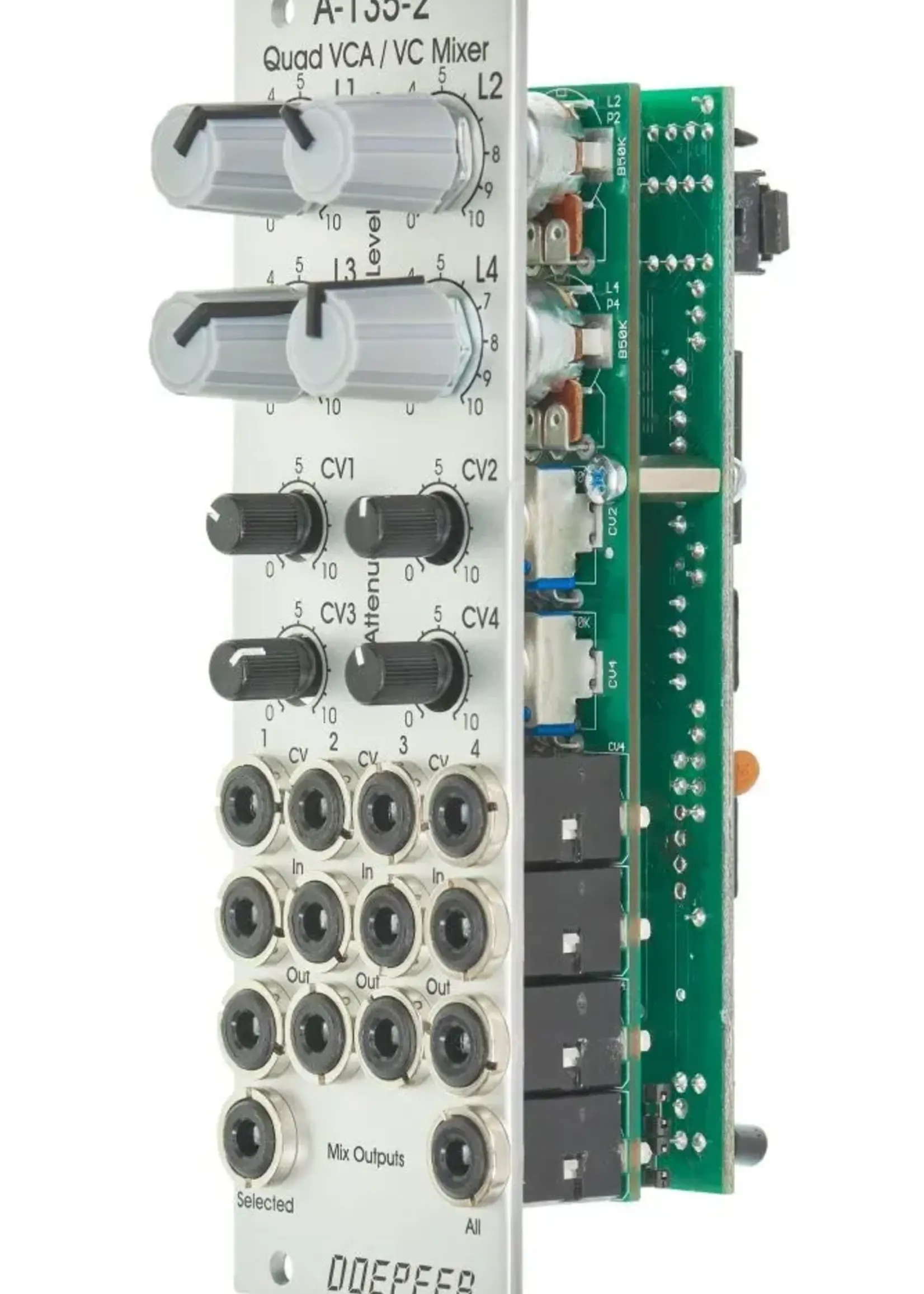 Doepfer A-135-2 Mini Quad VCA/Mixer