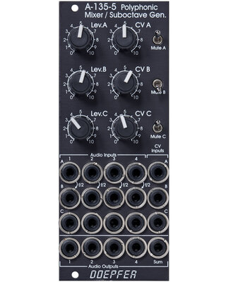 Doepfer A-135-5V Polyphonic Mixer Vintage Edition