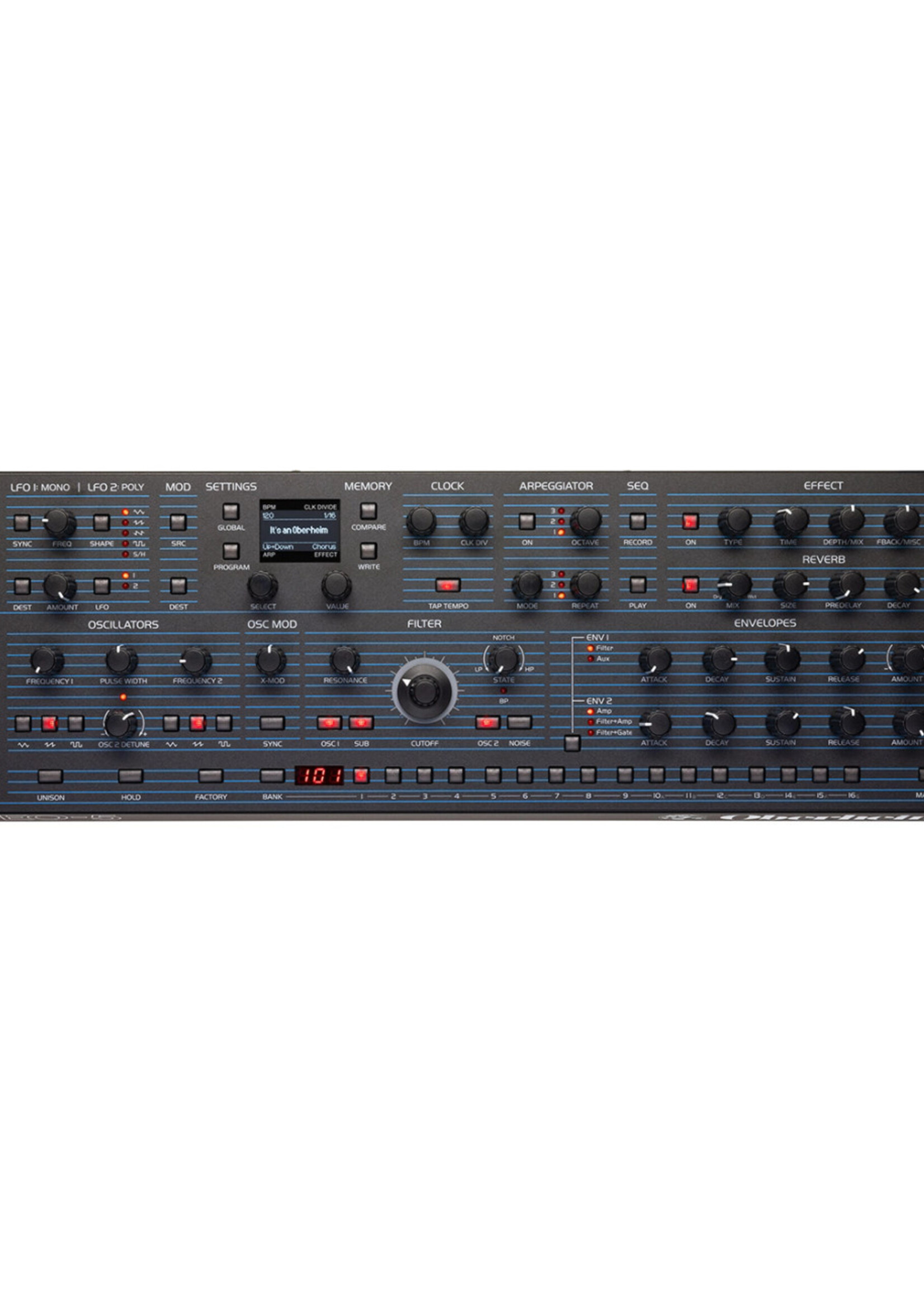 Oberheim TEO-5 Desktop Module