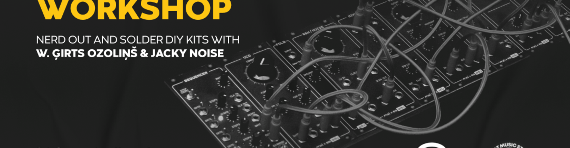 Erica Synths soldering workshop x Dutch Modular Fest 