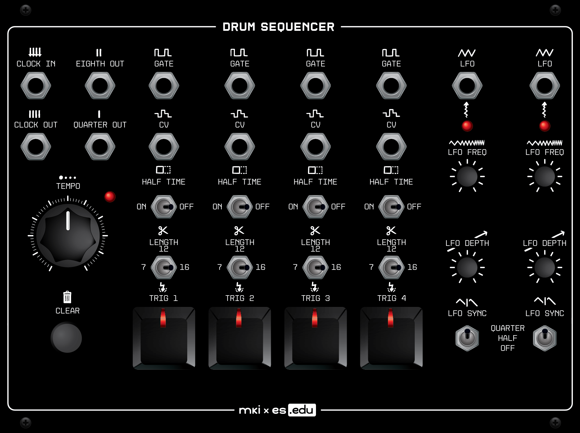 EDU DIY Drum Sequencer - Volt Music Store