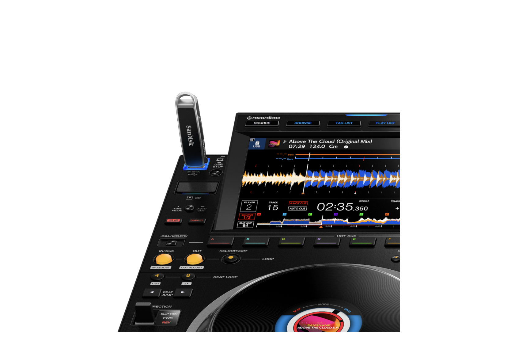 Rekordbox 1TB Sandisk Extreme Pro Dual