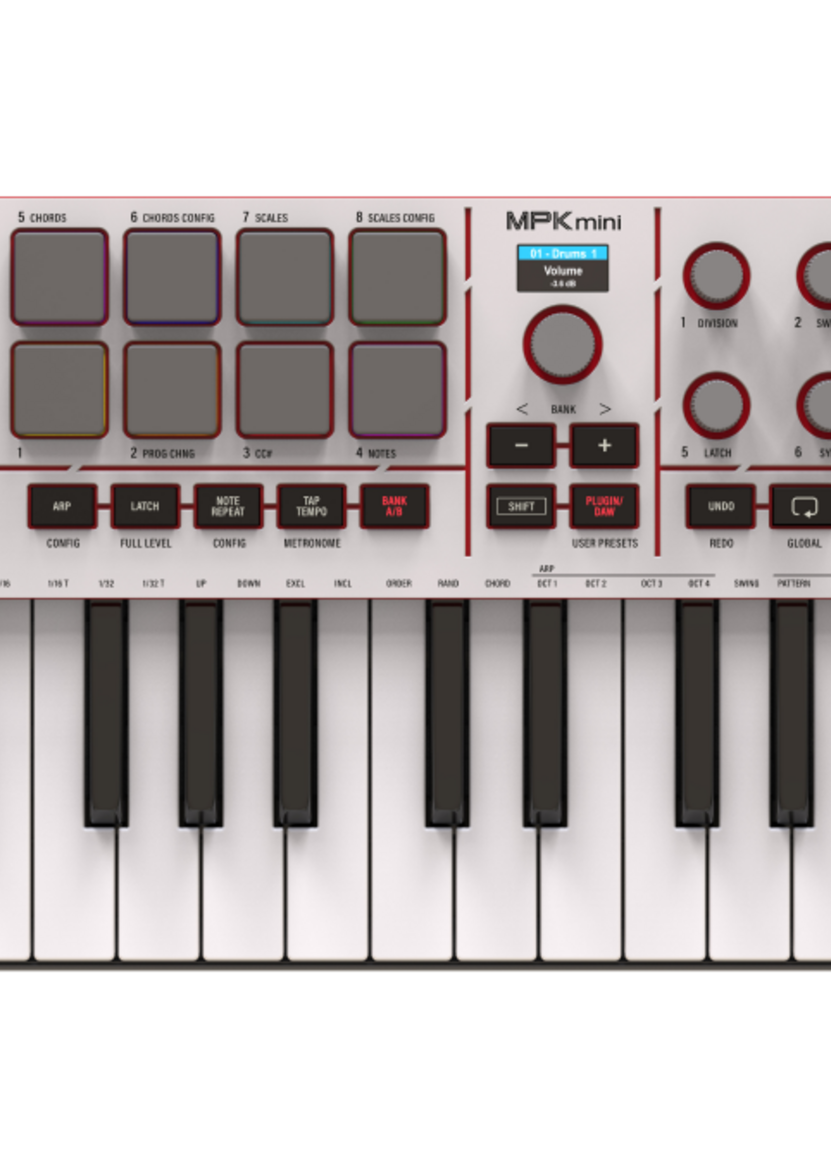AKAI Mpk Mini MK4 White
