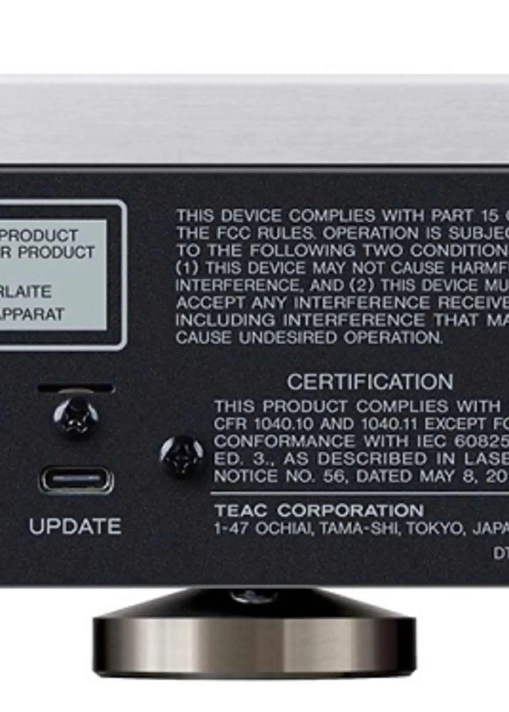 Teac PD-507T CD Transport Silver