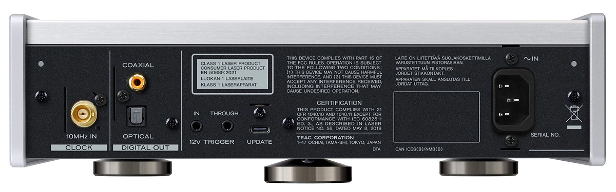 Teac PD-507T CD Transport Silver