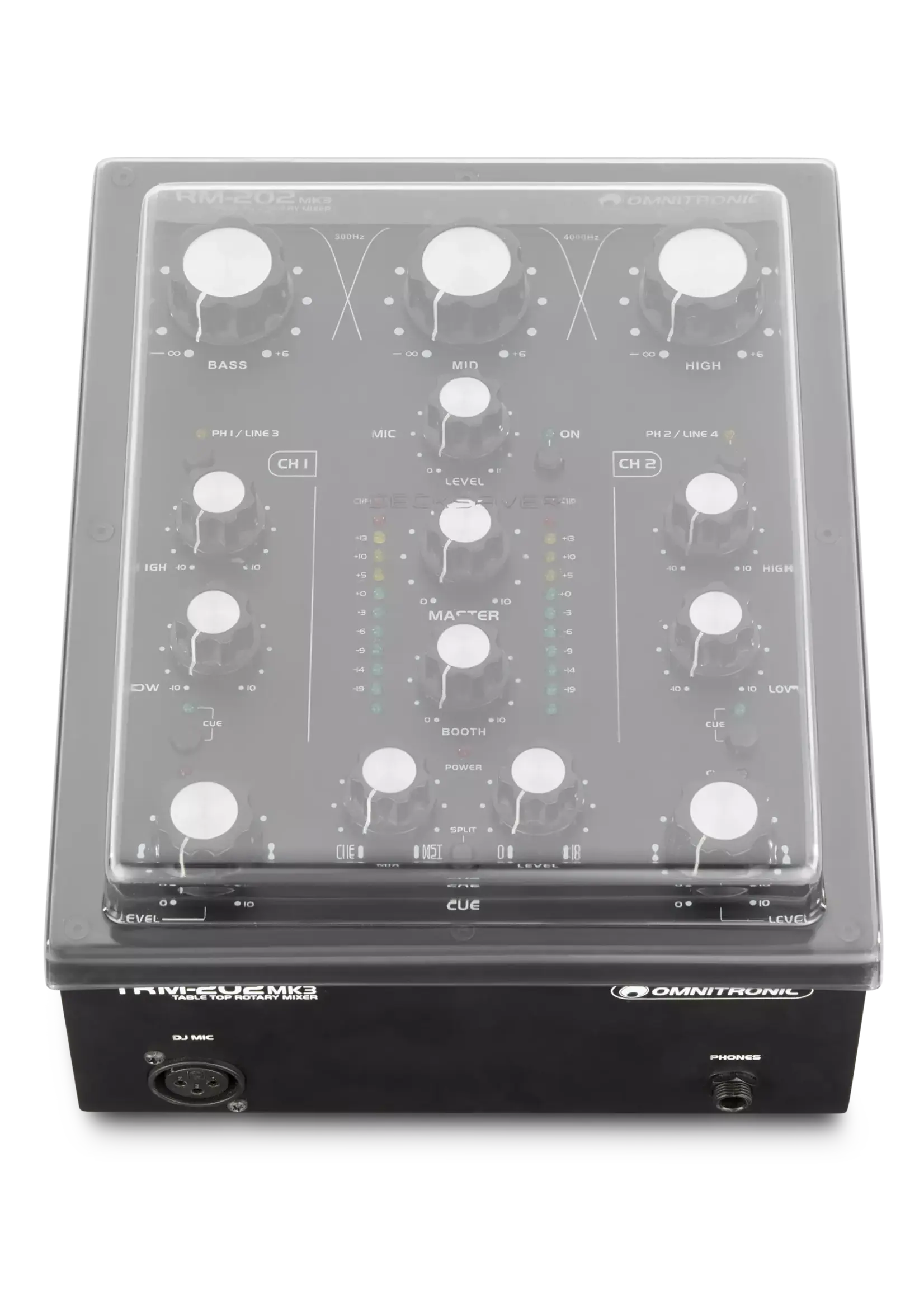 Decksaver Omnitronic TRM-202 Cover