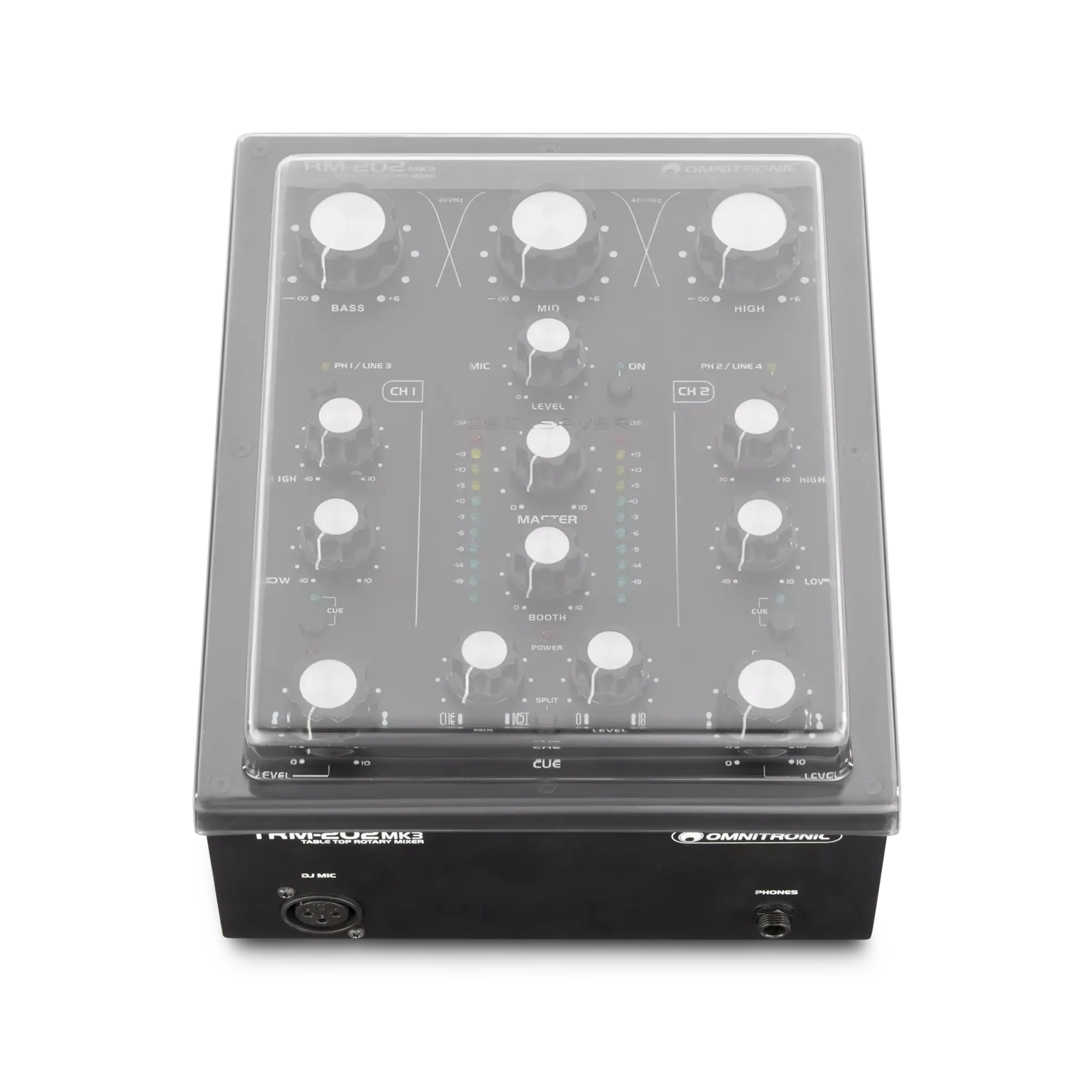Decksaver Omnitronic TRM-202 Cover